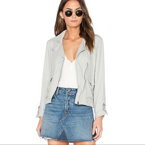 JACK Light Gray Asymmetrical Zip Yohan Jacket XS